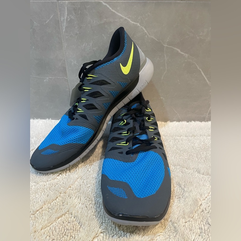 Nike Blue and Gray Running Shoes